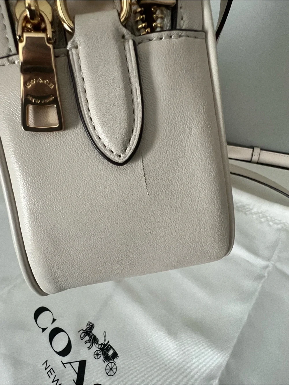 Coach Jes quilted crossbody bag with matching wallet